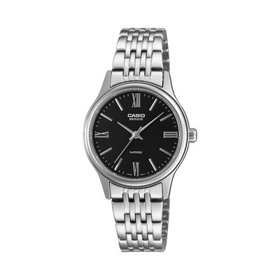 Đồng Hồ Nữ Dây Thép Không Ghỉ Mặt Kính Saphire Chính Hãng Casio BLS-100D-1AVDF