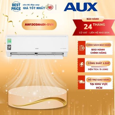 AW13CDA4DI-5VN - Máy lạnh AUX Inverter 1.5 HP AW13CDA4DI-5VN