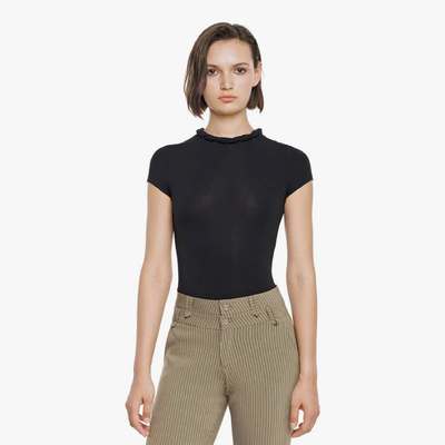 làminapparel - TWIST NECK SLIM FIT BODYSUIT