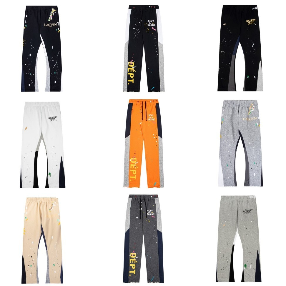 Quần Thể Thao Sweatpants Gallery Dept NW Nam Nữ Ống Loe Chất Cotton Cao Cấp