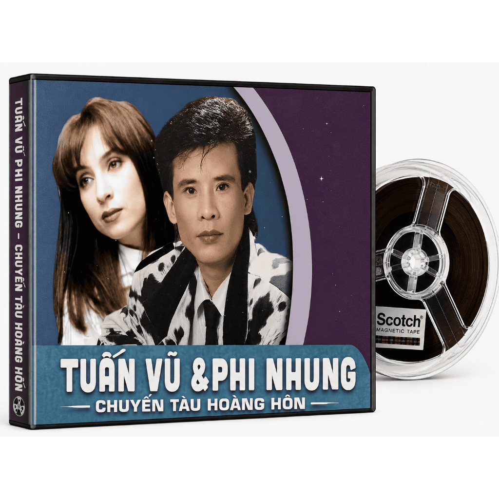 Băng Cối Tuấn Vũ - Phi Nhung | Băng Cối 7 Inch | Dây Băng Mỹ | 2 Track - 4 Track | 60 - 90 Phút