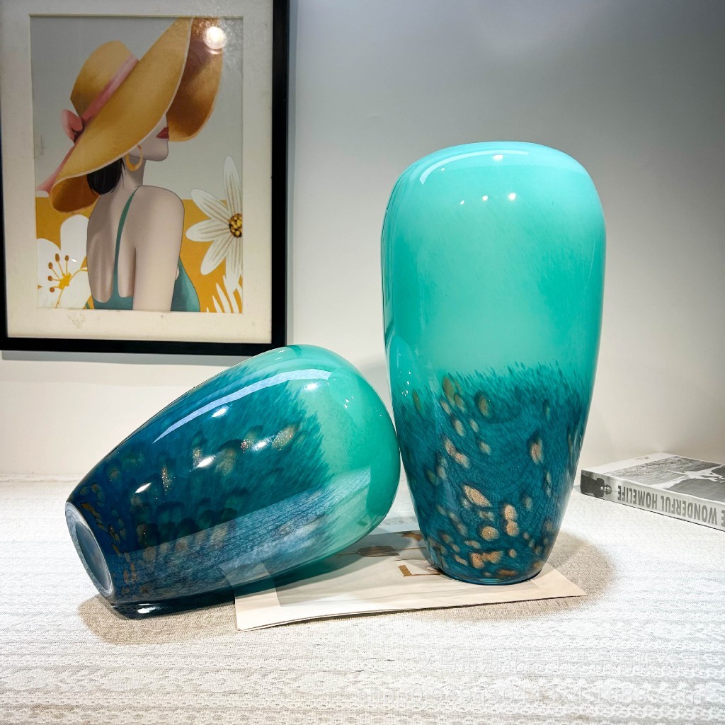 Bình Hoa Pha Lê Cao Cấp, bình thuỷ tinh decor, Bình Hoa Pha Lê Bohemia Trang Trí Phòng Khách
