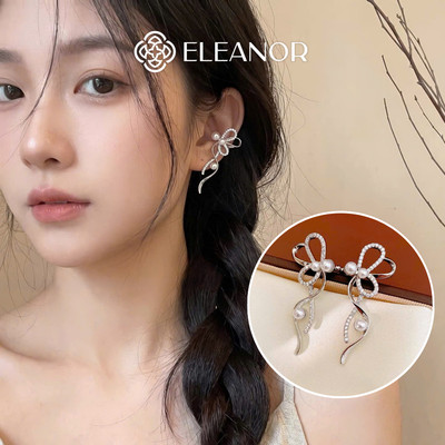 Bông tai nữ gắn vành Eleanor Accessories phụ kiện trang sức khuyên tai không cần bấm lỗ 11508