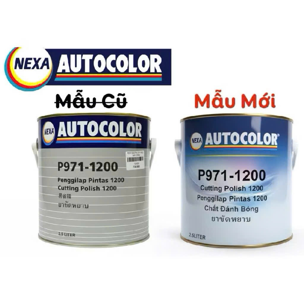 pas đánh bóng xe Autocolor P1200 và pas phá xước P32