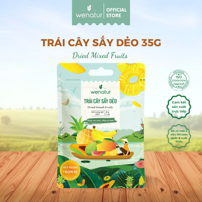 Trái cây sấy dẻo we'natur 35g