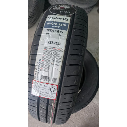 Lốp KUMHO 185/65R15 date 2026; lốp xe accent 185/65R15