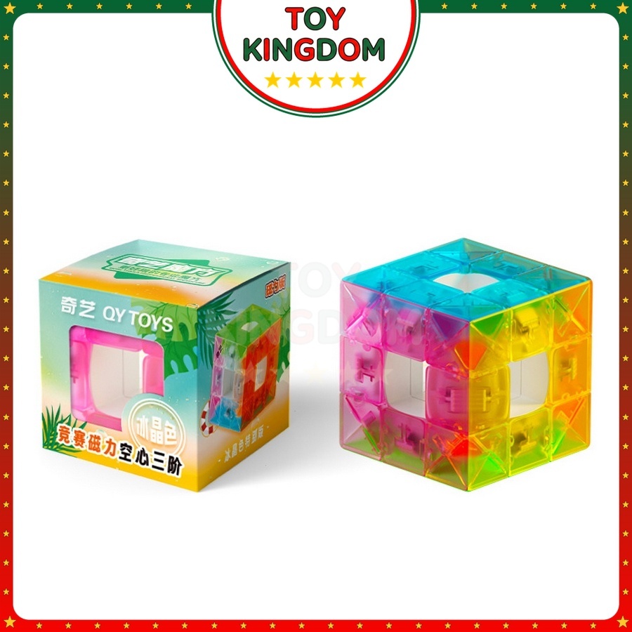 [QiYi] Rubik QiYi Void Cube 3x3 Transparent Có Nam Châm Magnetic Đồ Chơi Trí Tuệ Trẻ Em Tư Duy