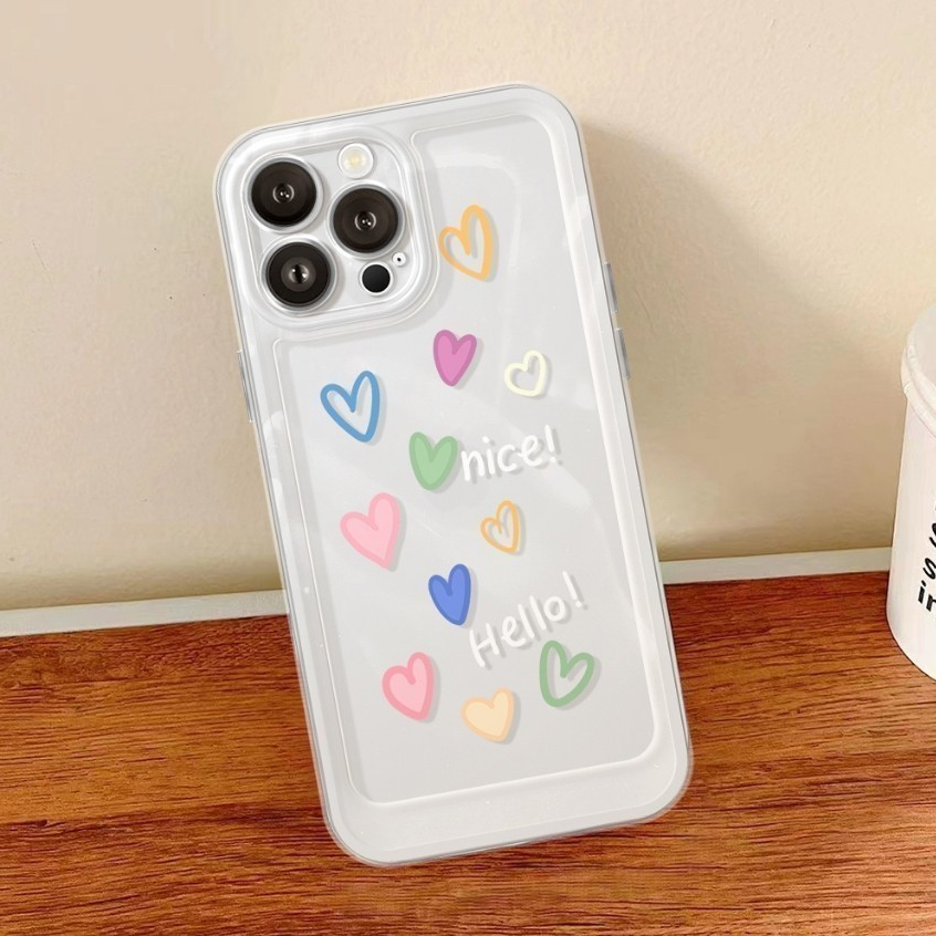 Ốp Lưng iPhone Pet Pet Viền Thẳng Trong Suốt Chống Vỡ Bảo Vệ Camera Cho iPhone X XS XR 11 12 13 14 1