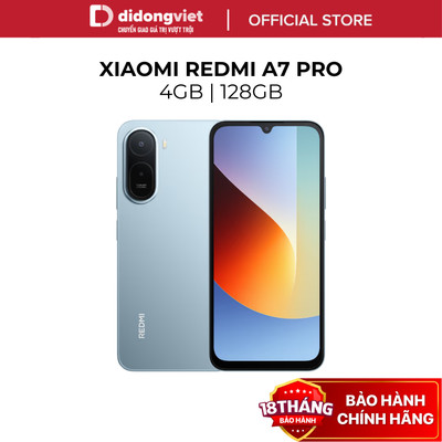 Điện thoại Xiaomi Redmi A7 Pro 4GB/128GB Màn hình 6.9" sống động Pin khủng 6000mAh - Chính Hãng