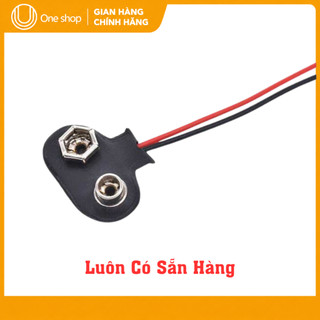 Combo 10 Đầu Nối Pin 9V - Dây Đế Pin 9V Loại Tốt Đầu Da Chống Oxy Hóa Dùng Cho Pin Vuông, Arduino