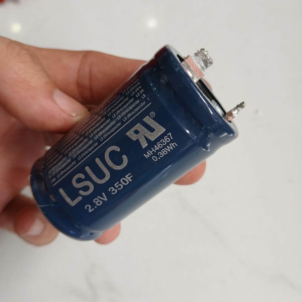 siêu tụ Hycap LSuc GW tháo bo mạch 2.8V 100F 3V 360F green capchế hàn cell pin 18650 pin lưu trữ đề 
