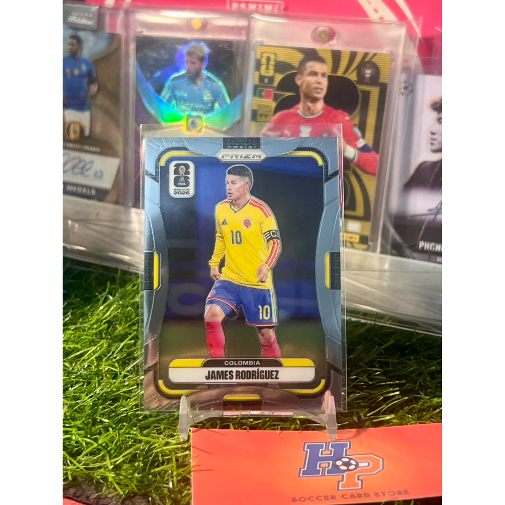 Thẻ bóng đá James Rodriguez Panini Prizm Monopoly Worldd Cup 2026n