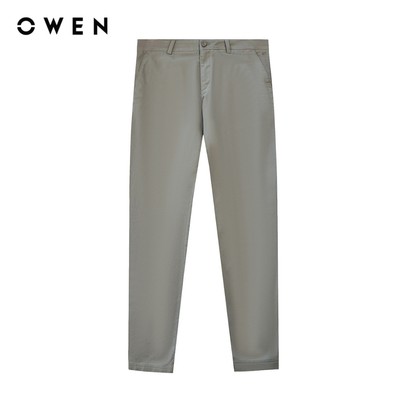 Owen - Quần khaki Regular Fit QKR261005 màu Nâu chất liệu Cotton Spandex