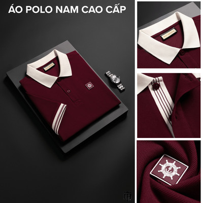 [ NEW ] Áo Polo Nam Cao Cấp Chính Hãng MAC ARTHUR Cotton Mềm Mịn, Co Giãn Thoáng Khí, Thanh Lịch SP2