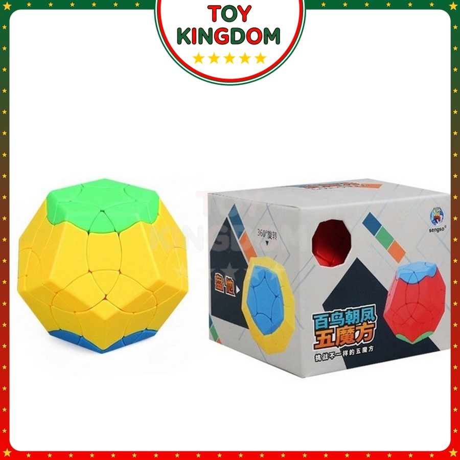 Rubik Phoenix Megaminx Cube ShengShou Stickerless Rubic Biến Thể Megaminx Đồ Chơi Lắp Ráp Xếp Hình