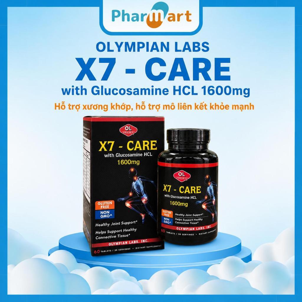 Pharmart Olympian X7 Care 60 viên tăng cường sức khỏe sụn khớp