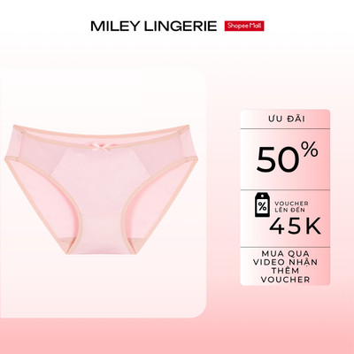 [Quần Lót Mát] Quần Lót Thun Lạnh Miley Lingerie Phối Lưới Active FMM0205