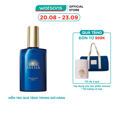 Serum Dưỡng Da Và Phục Hồi Da Sau Nắng Anessa Night Sun Care Serum 180ml