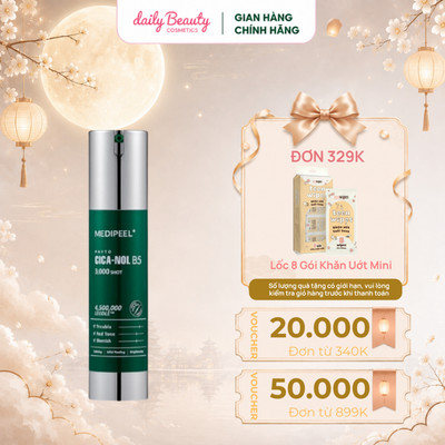 Tinh Chất Cấp Ẩm Làm Dịu Da MEDIPEEL Phyto Cica-Nol B5 3,000 Shot Serum 50ml