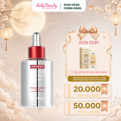 Tinh Chất Cấp Ẩm Chống Lão Hóa Chuyên Sâu MEDIPEEL Peptide 9 Volume Bio Tox Ampoule Pro 100ml