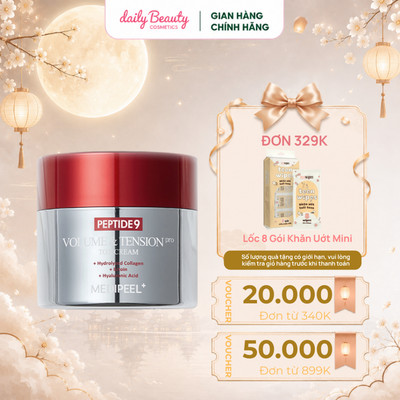 Kem Dưỡng Ẩm Giúp Tăng Đàn Hồi Da MEDIPEEL Peptide 9 Volume & Tension Tox Cream Pro 50g
