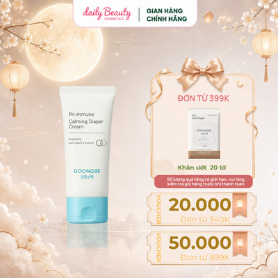 Kem Chống Hăm GOONGBE Pri-mmune Calming Diaper Cream 80ml