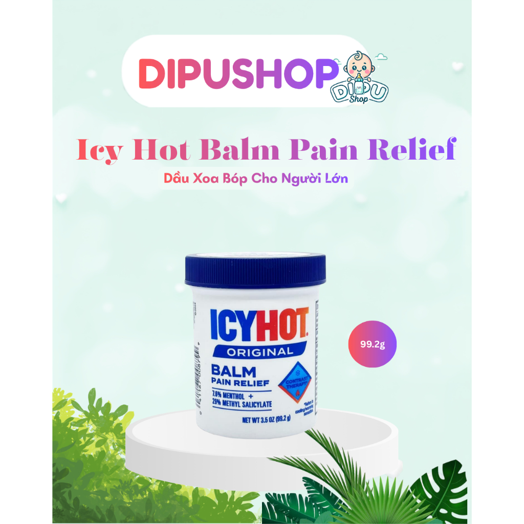 Dầu nóng thoa giảm nhức mỏi - Icy Hot Balm Hàng Mỹ
