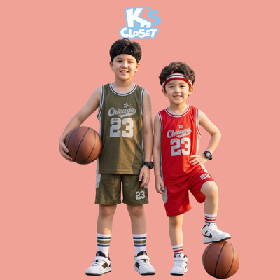 Bộ Quần Áo Sát Nách K'S CLOSET Kiểu Dáng Thể Thao Cho Bé Trai Từ 9-50kg(2-14 tuổi) OL22THS/ OL11FOS, KT105SIS