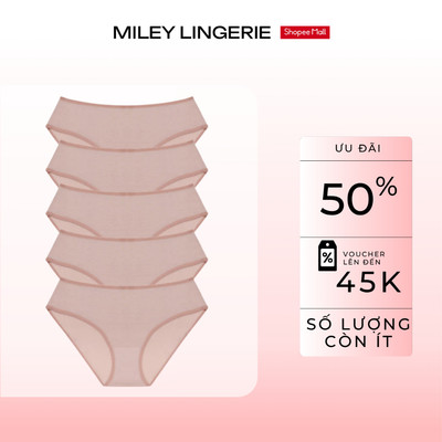 Combo 5 Quần Lót Nữ Cotton Miley Lingerie Co Dãn 4 Chiều Flexi BCS0940