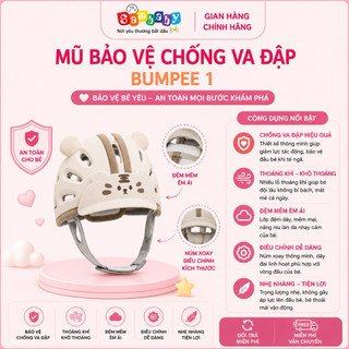 Mũ bảo vệ đầu chống va đập cho bé Bumpee 1 Fatz baby