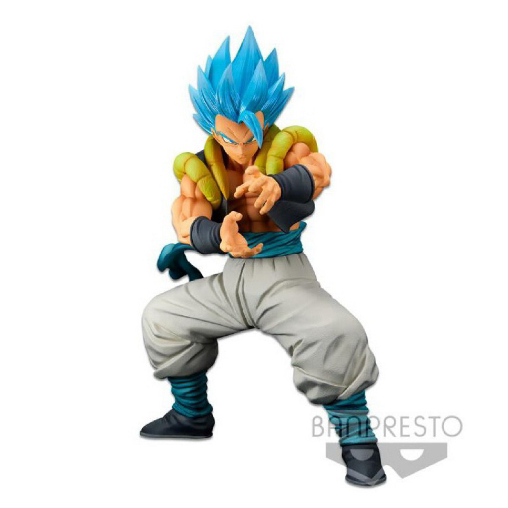 Mô Hình Dragon Ball - Gogeta Super Saiyan Blue BWFC Super Master Stars Piece ( SMSP ) Brush Color Ch