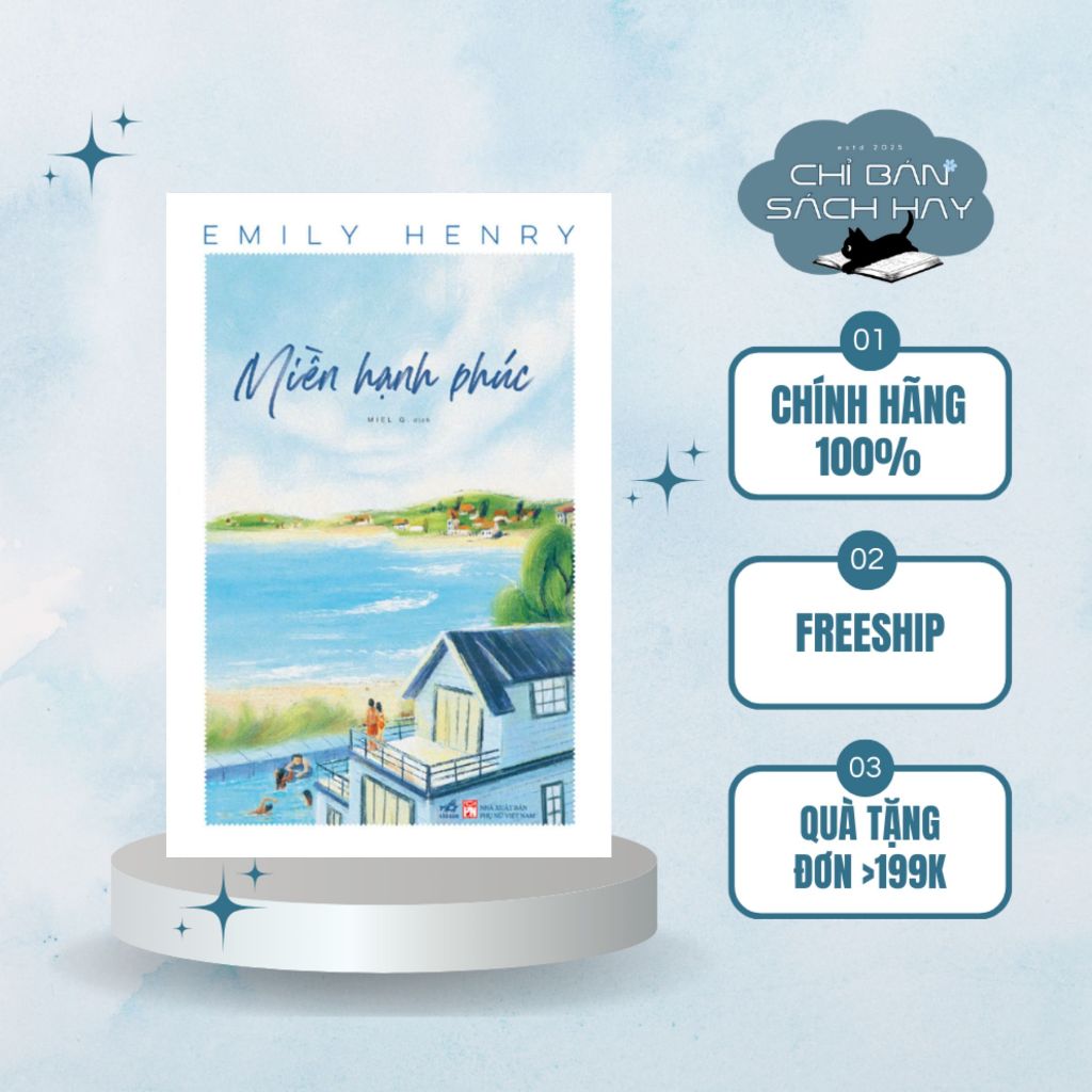 Sách - Miền hạnh phúc (Emily Henry) (Chỉ Bán Sách Hay)