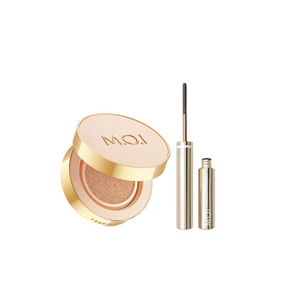 [KOL] Bộ đôi phấn nước Premium Baby Skin Cushion và Mascara cong & dài 12H Perfect Shape Mascara