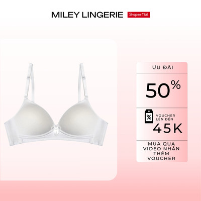 Áo Ngực Nữ Không Gọng Cotton Lụa Flexi Miley Lingerie - BRC01005_BRC02005