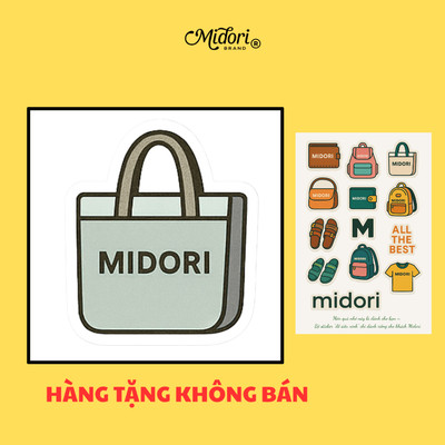 [S3] STICKER VÍ ĐI HỌC DỄ THƯƠNG THỜI TRANG | MIDORI STUDIO