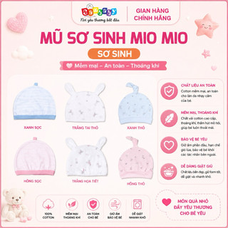 Mũ sơ sinh Mio Mio