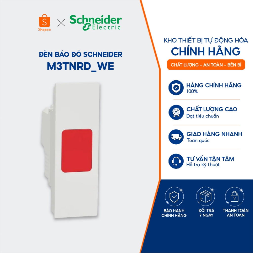 Đèn báo đỏ Schneider M3TNRD_WE - AvatarOn A Series - Size S