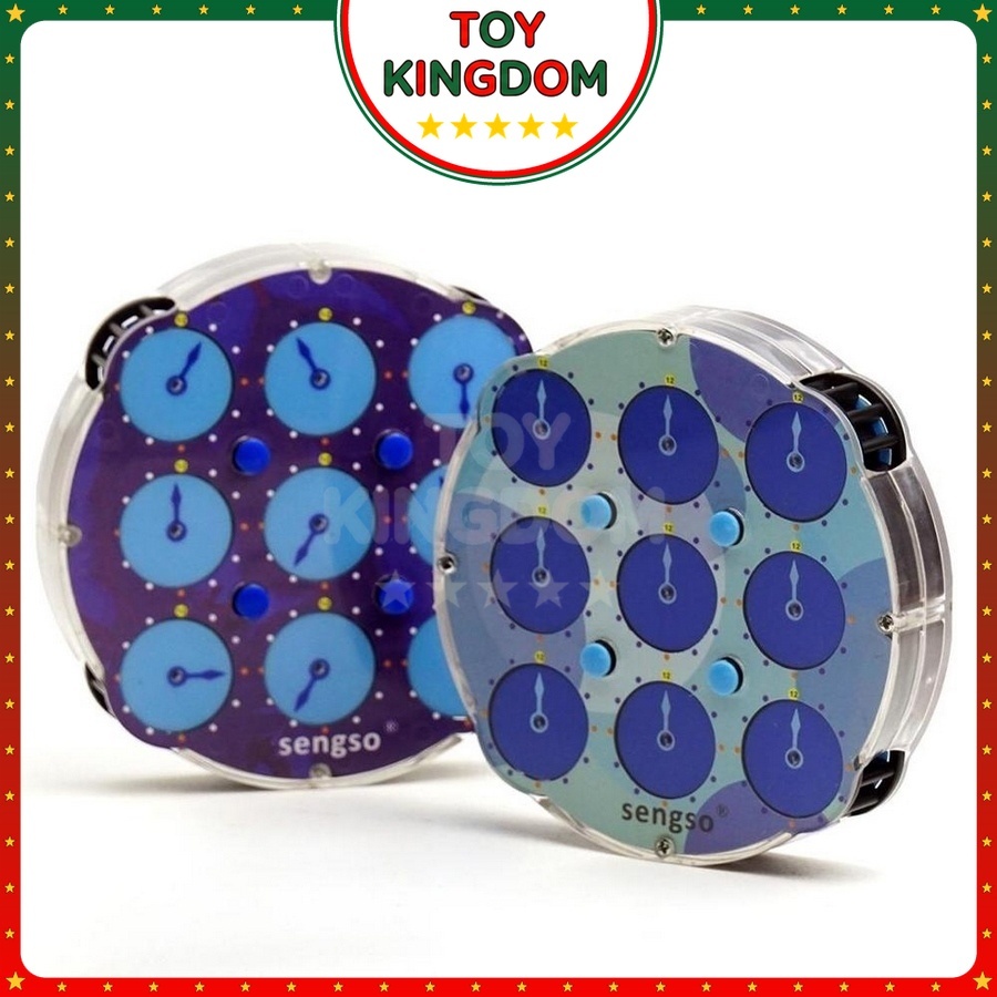 Rubik Đồng Hồ SengSo Có Nam Châm Rubic Biến Thể Clock 3x3 4x4 5x5 - Toy Land