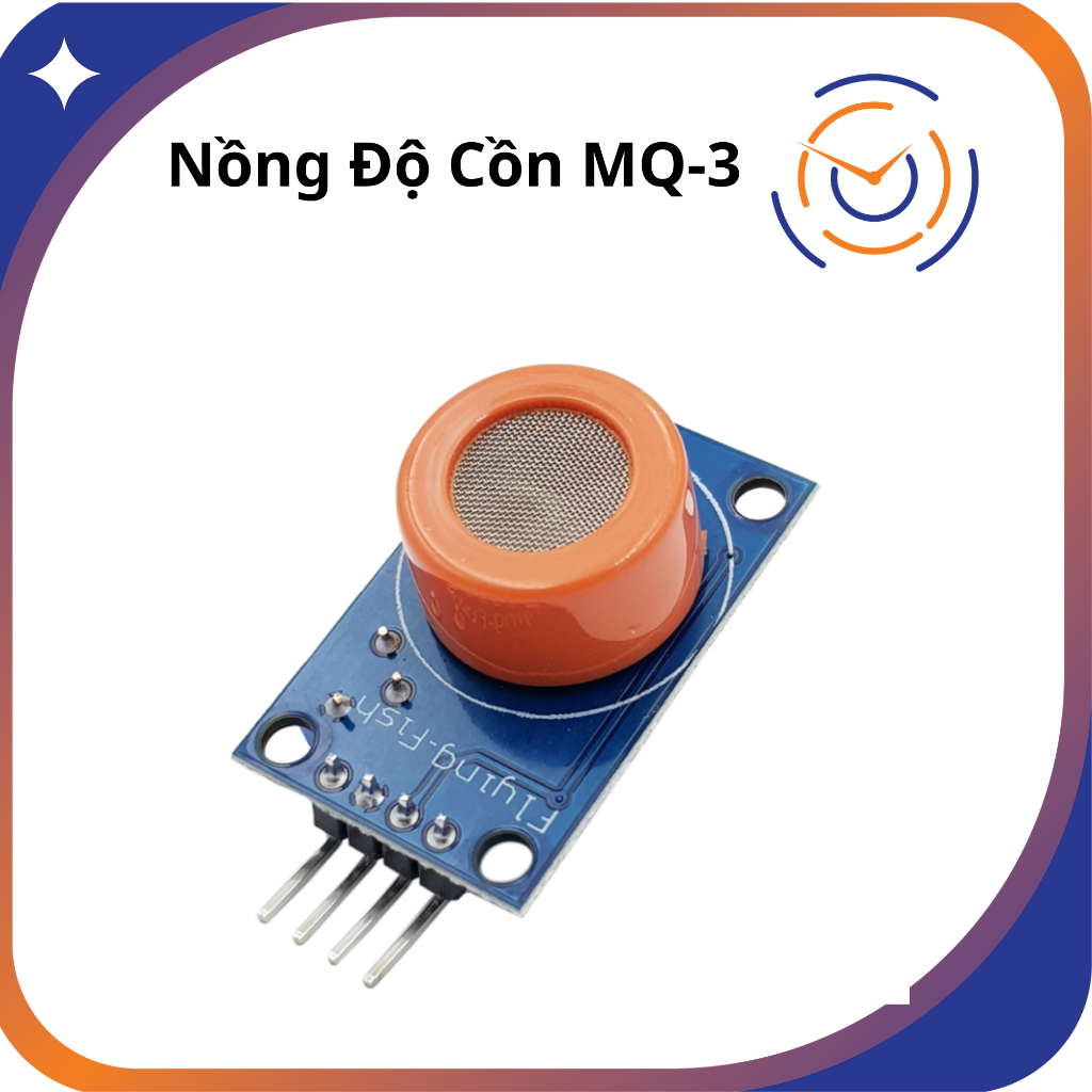 Cảm Biến Nồng Độ Cồn MQ-3 – Module Cảm Biến Khí Alcohol MQ3 Cho Arduino