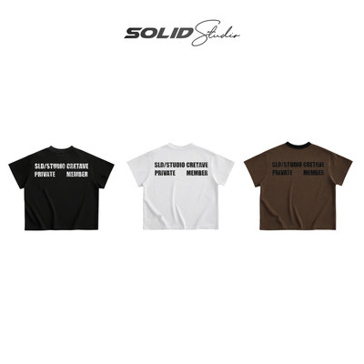 [Deal Mở Bán] Áo Thun Boxy Solid Cretave Simpson Local Brand Unisex Nam Nữ Oversize - TS61