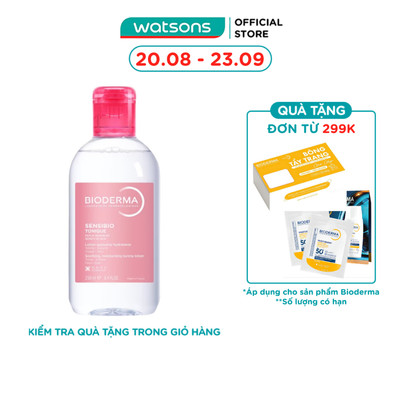 Nước Cân Bằng Dưỡng Ẩm Dành Cho Da Nhạy Cảm Bioderma Sensibio 250ml