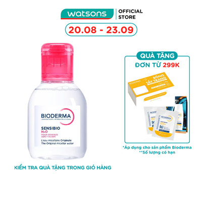 Nước Tẩy Trang Dành Cho Da Nhạy Cảm Bioderma Sensibio H20 100ml
