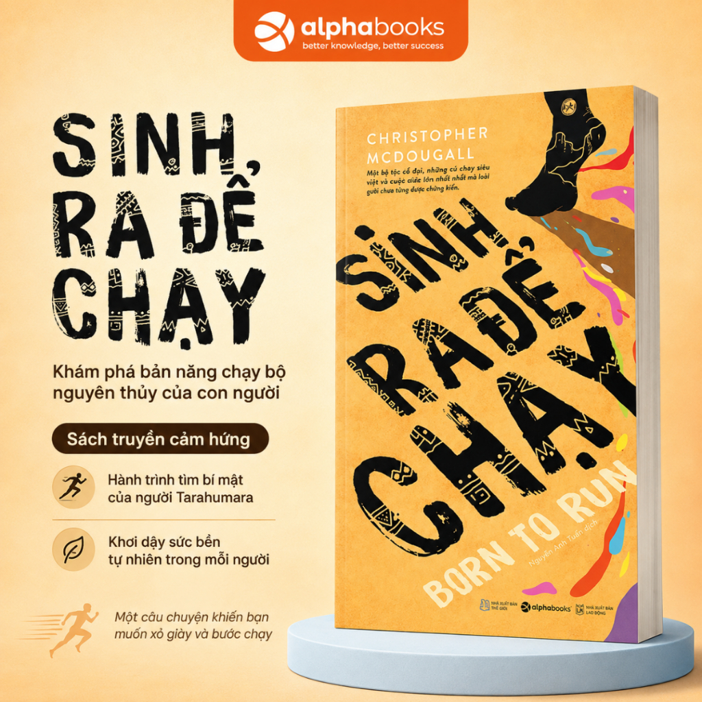 Sách - Born To Run: Sinh Ra Để Chạy (Alpha Books)