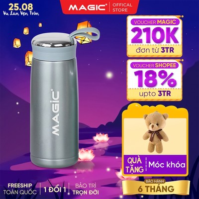 Bình giữ nhiệt Magic A-026, Dung tích 360ml, Inox SUS304, Nhỏ gọn tiện dụng, Bảo hành 6 tháng