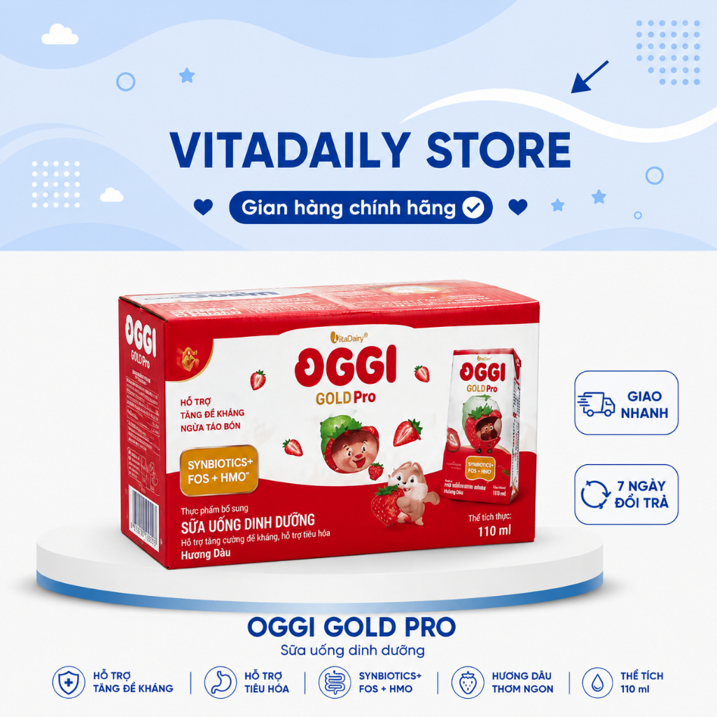 SUDD Oggi Gold Pro vị trái cây 110ml - ( thùng 24 hộp )