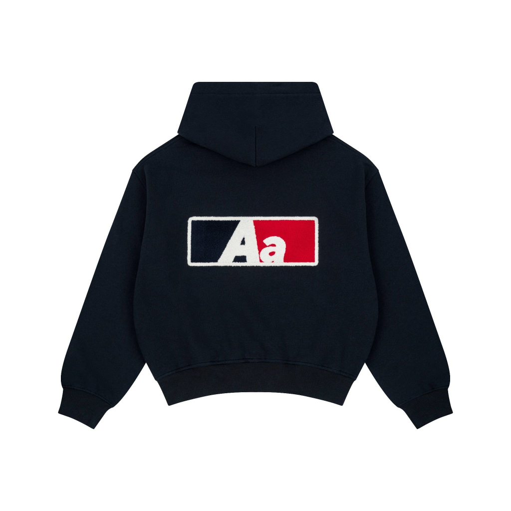Aa stu - Áo Hoodie Aastu  ABA Logo Hoodie Vải Cotton 100% Local Brand Unisex / Black