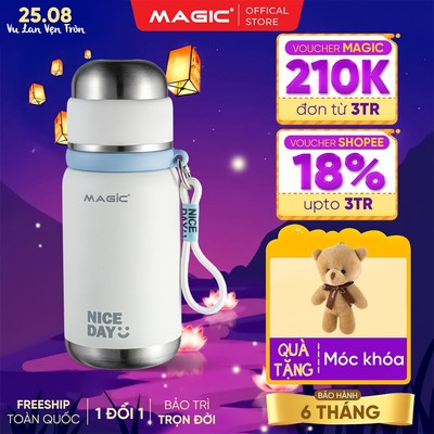 Bình giữ nhiệt Magic A-027, Dung tích 500ml, Inox SUS316, Giữ nhiệt tốt, Bảo hành 6 tháng