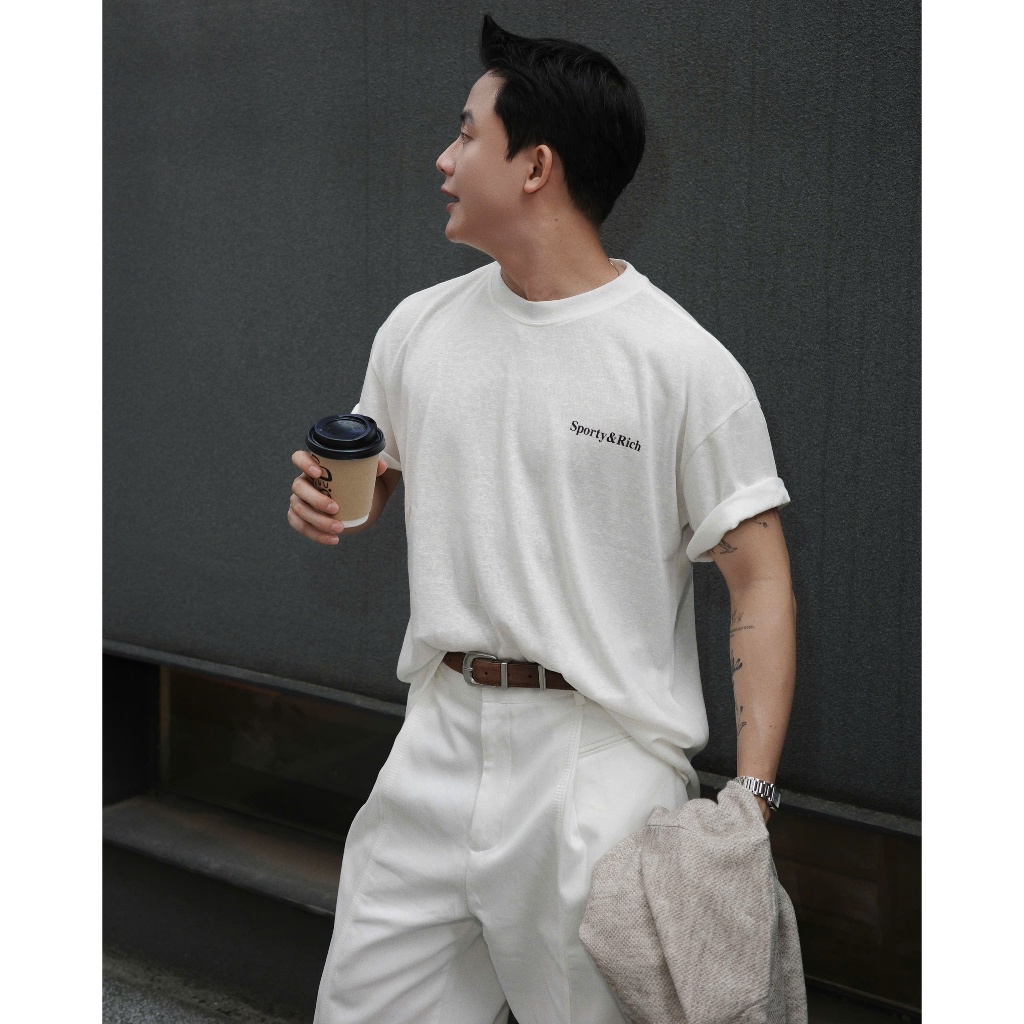 ÁO TEE GIẤY SPORTY& RICH