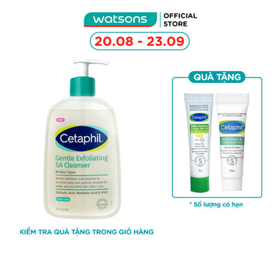 Sữa Rửa Mặt Cetaphil Gentle Exfoliating SA Cleanser 473ml