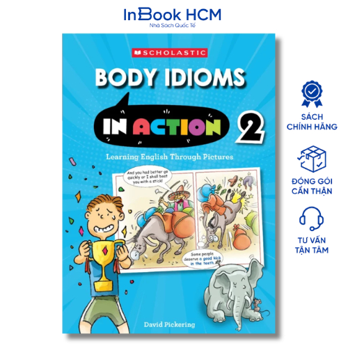 BODY IDIOMS IN ACTION 2 -Sách thiếu nhi tiếng Anh